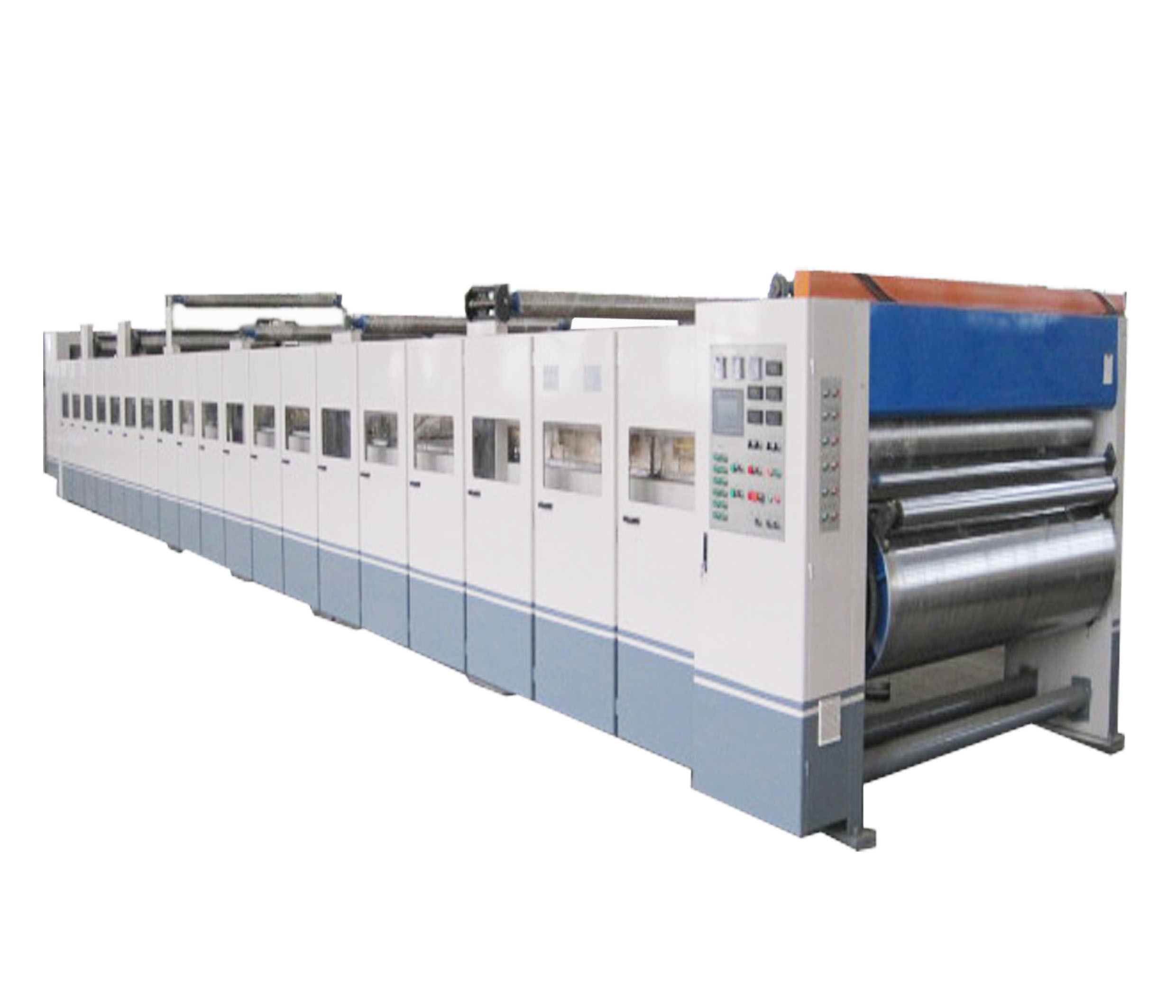 Double Facer for 5ply corrugated cardboard production line
