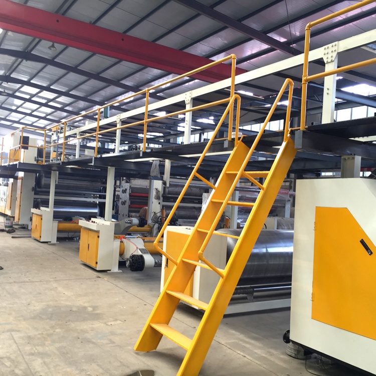 New technology 2 layer 3 5 7 ply corrugated paperboard production line