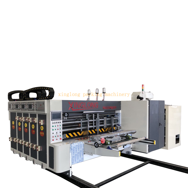 Economic automatic Printing die cutting with slotting knife Machine 