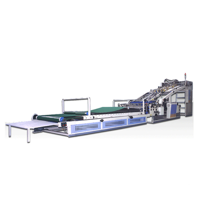Fast speed automatic flute corrugated paper cold laminating machine