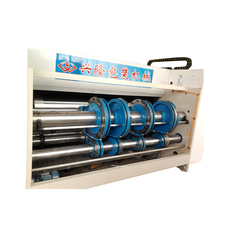 Chain Feeding Corrugated Cardboard Printing Slotting Machine