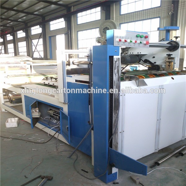 Semi-automatic folder gluer/corrugated carton box prices