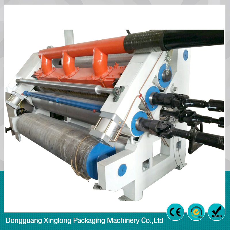 New technology single face corrugated paper making machine