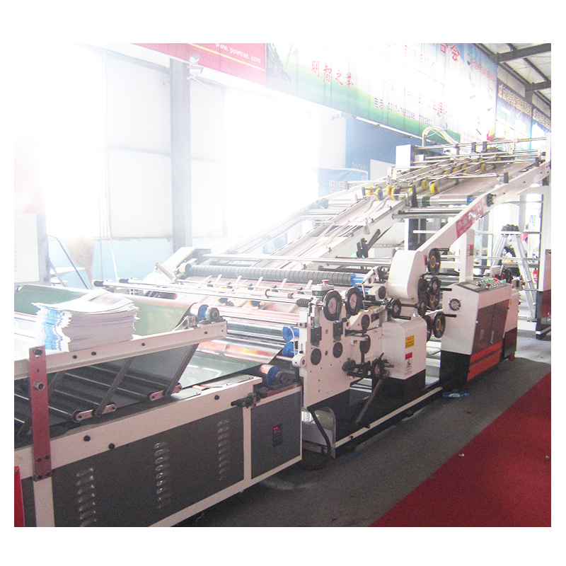 High productivity 90m per minute board paper laminating machine