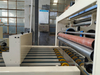 full automatic carton box Flexo Printing die cutting Folder Gluing Strapping in line / case maker