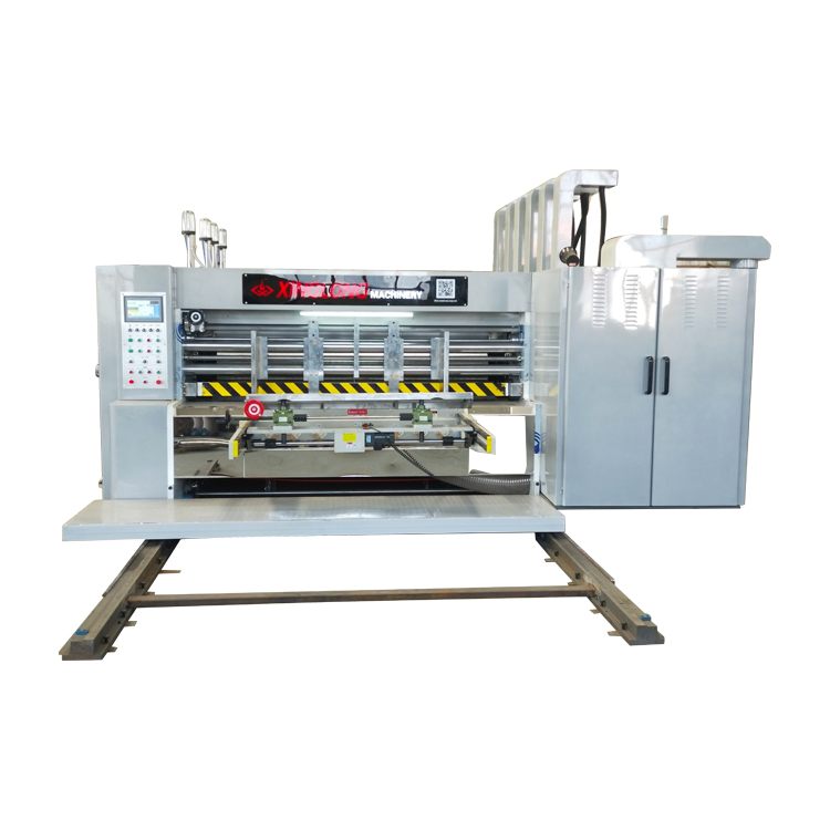 corrugated carton flexo printing slotting die-cutting machine