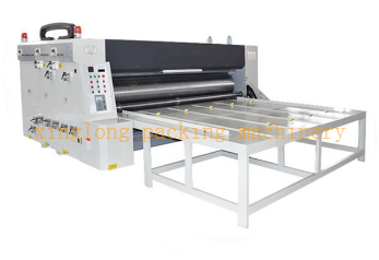 BYM1224 semi automatic printing die cutting machine with slotting knife