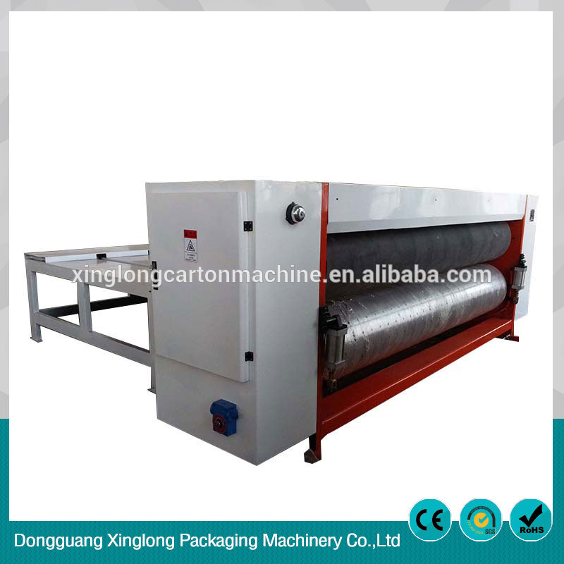 New style cardboard semi automatic rotary die cut machine