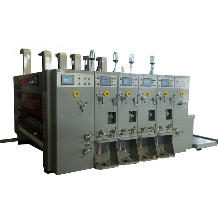 Advanced technology designed four color automatic carton flexo printing machine
