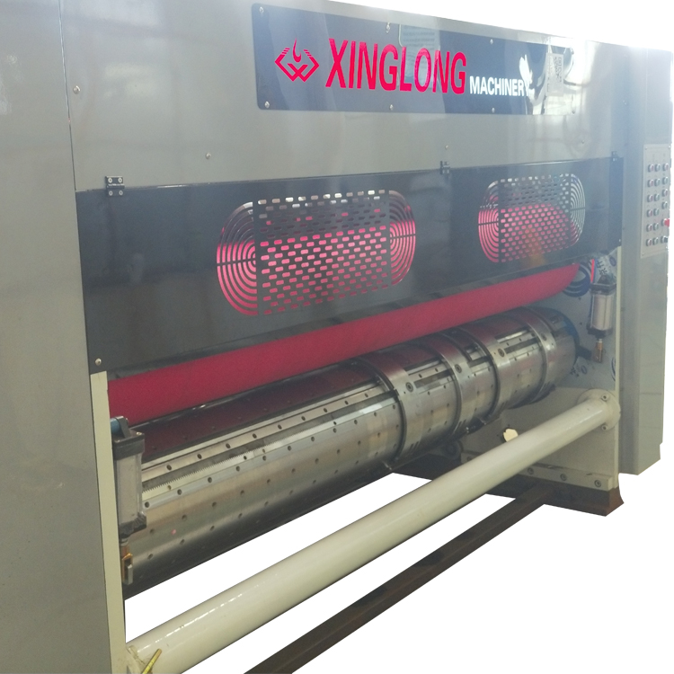 High speed automatic water ink flex printing carton making machine