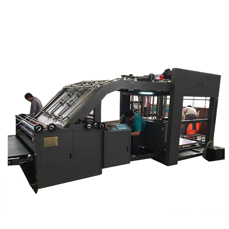Easy operation industrial roll paper laminating machine