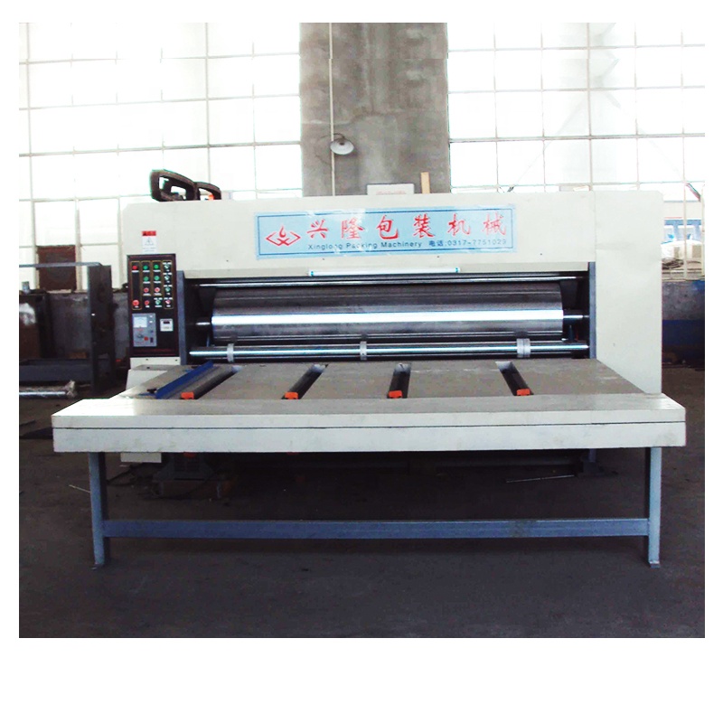 Asia and Africa Hot sale semi automatic carton box printing machine or cardboard box printing machine