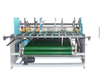 Semi automatic press type folder gluer machine for corrugated carton box making machine press pasting box machine