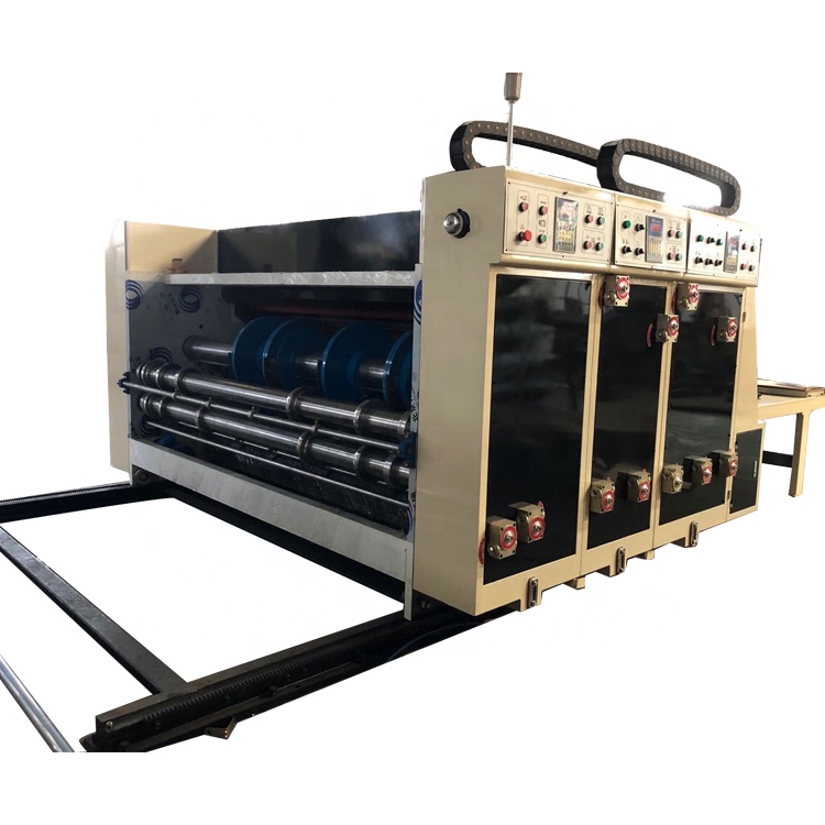 Professional corrugated carton machine price box printer printing machine
