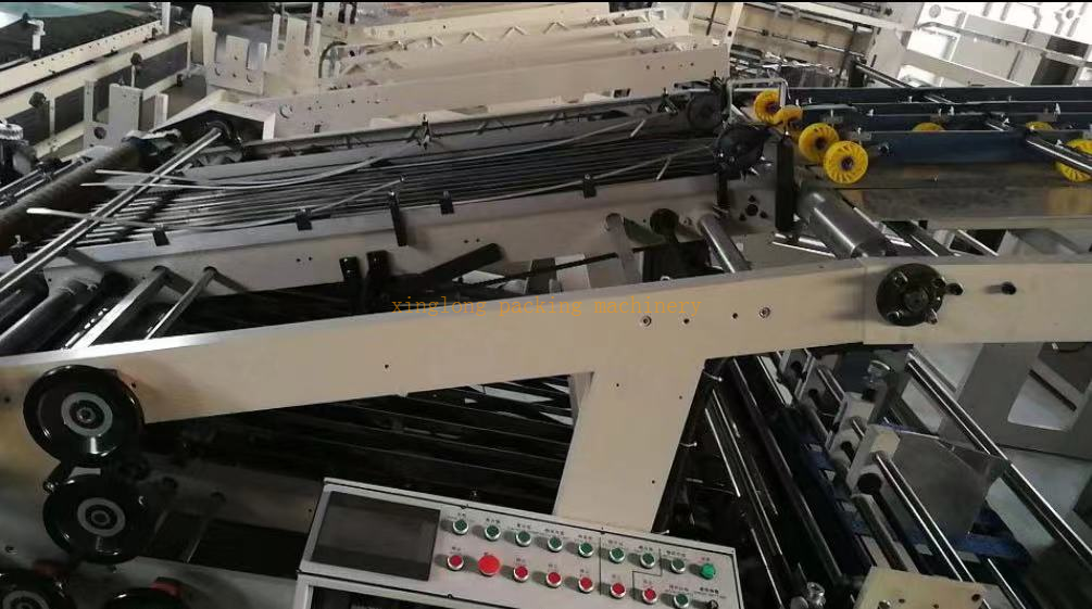High speed full Automatic Flute laminator machine for corrugated cardboard