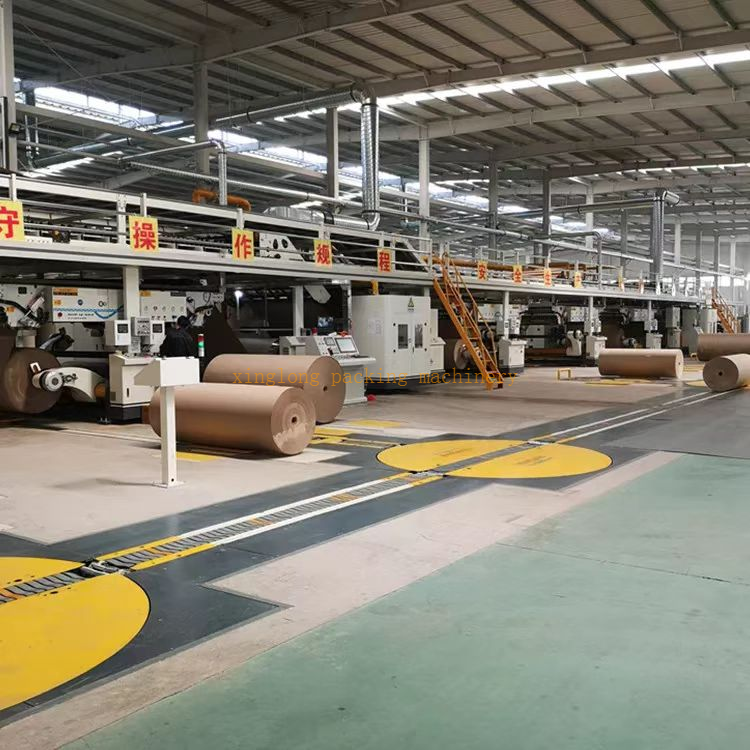 WJ150-1800-5PLY Corrugated cardboard production line