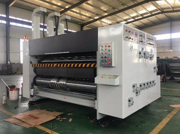 Globally served fully automatic corrugated box flexo printing machine