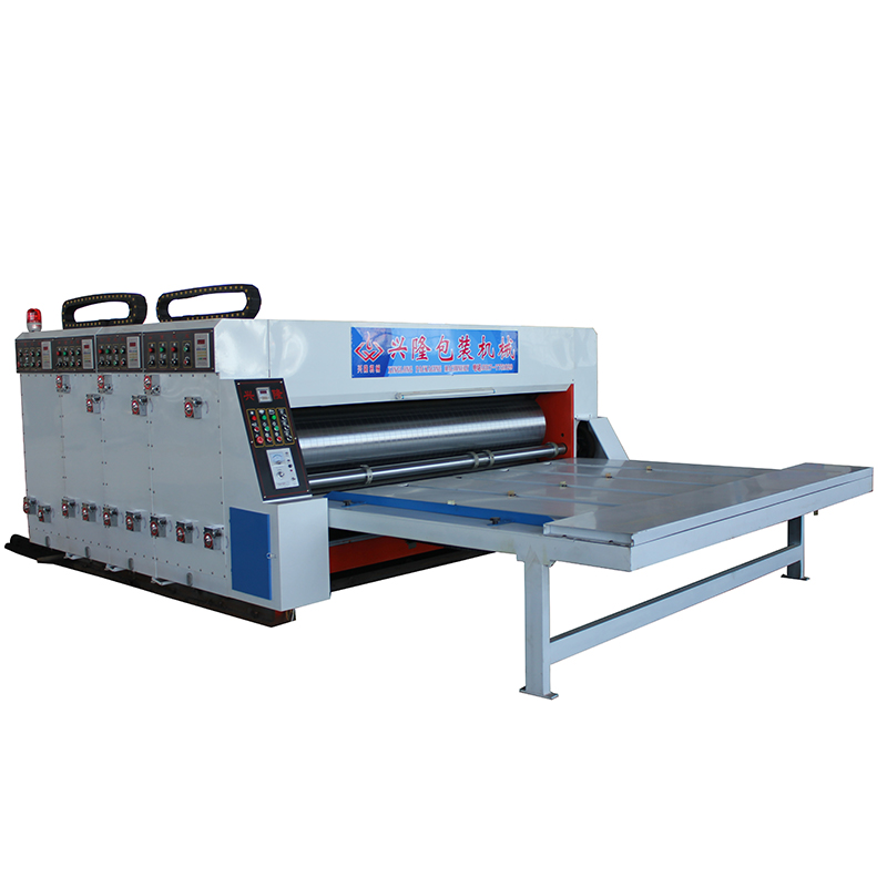 Corrugated cardboard box flexographic printing corrugated machine