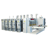 Automatic Flexo Printing Die-cutting Machine cardboard carton box making machine prices
