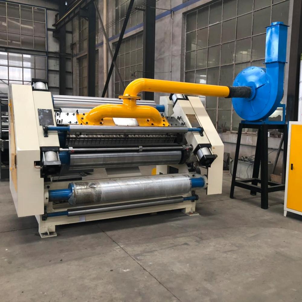 Hot sale 1400mm single face corrugated machine