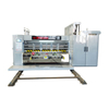 Automatic carton machinery corrugated cardboard printing die cutting slotting machine with stacker
